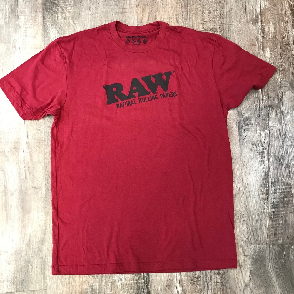 RAWLife Red Cotton T-shirt